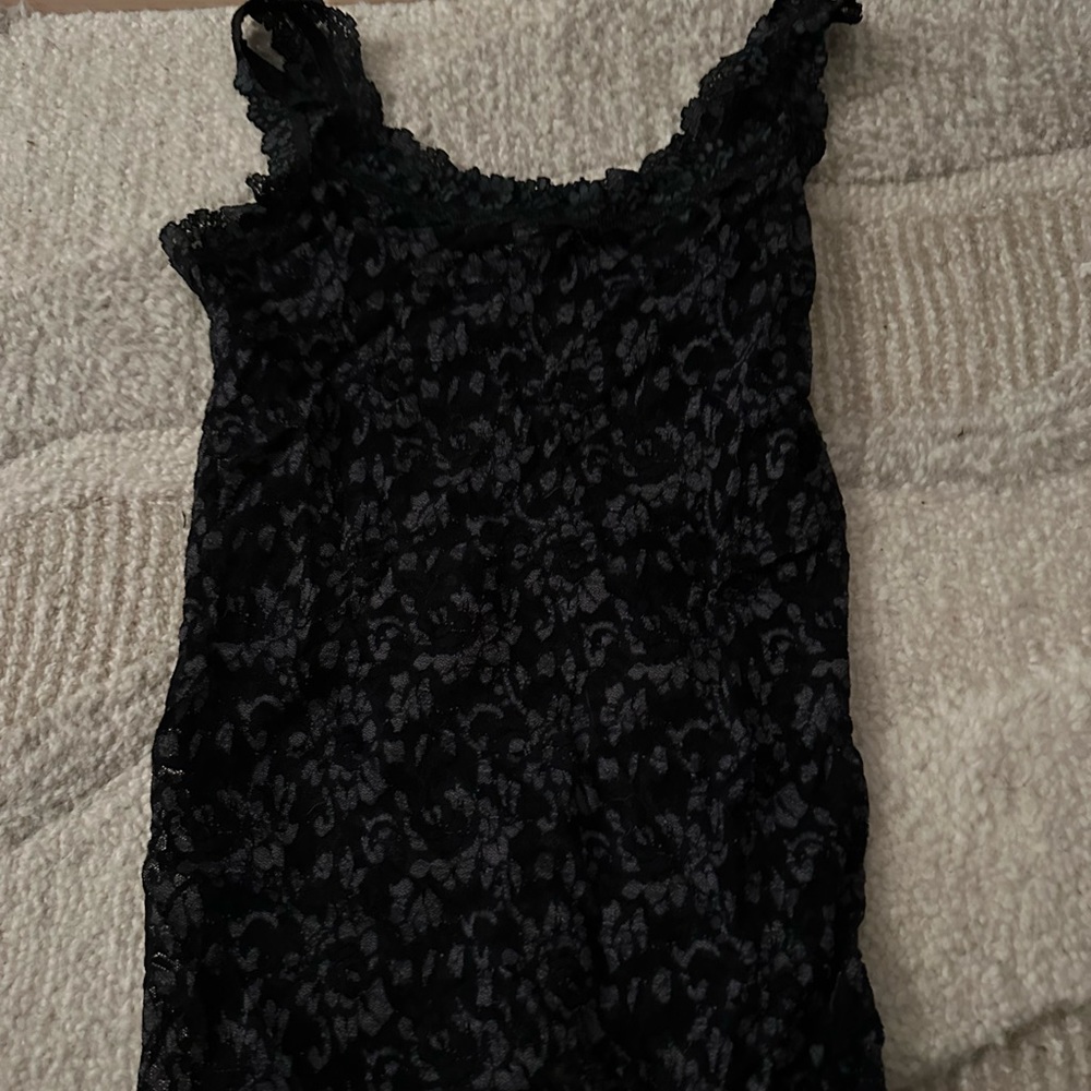 Hanky panky lace tank top